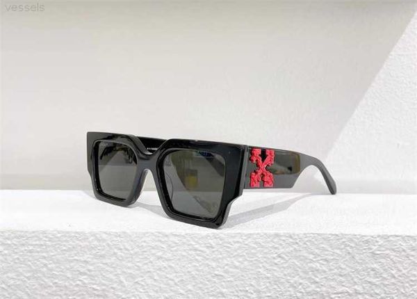 Sonnenbrille Sonnenbrille OERI003 Star OFF Sonnenbrille WEISS Street Shoot Jump Di Herren- und Damen-Hip-Hop-Sonnenbrille