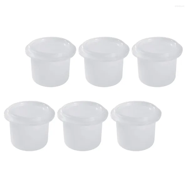 Conjuntos de utensílios de jantar 6 pcs caixa de gelo uísque recipiente freezer recipiente, fazendo bandeja de copos de tempero conveniente