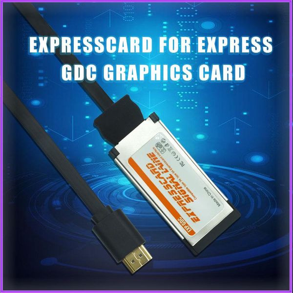 Станции ExpressCard к HDMICAPATIBLE ADAPTER CABLE для видеокарты EXP GDC для видеокарты для ноутбука