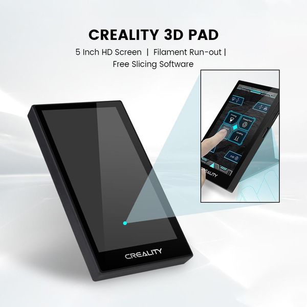 Scannen von Creality 3D Pad 5 Zoll HD -Anzeigebildschirm, die für alle FDM 3D -Drucker mit Marlin -Firmware kompatibel ist, unterstützt 11+ Sprachen