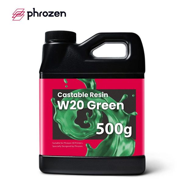 Phrozen Castable Resin W20 Uso verde de Phrozen W20 Para impressão de jóias resin LCD Impressora