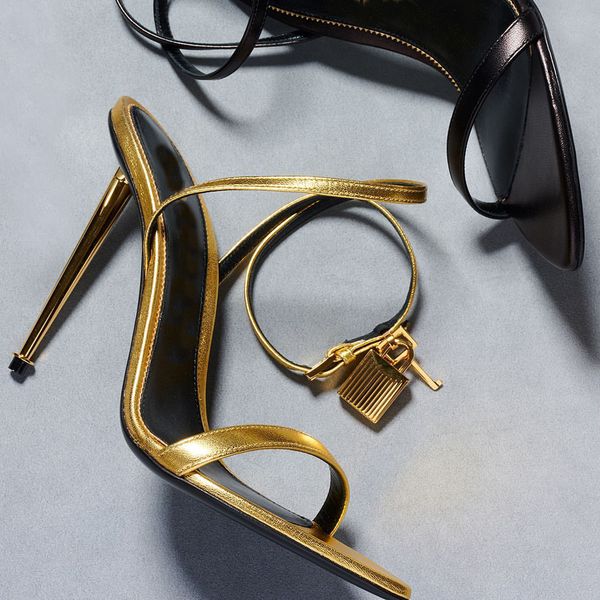 Сандальцы дизайнерские сандалии женская дизайнерская обувь мода атласная золото