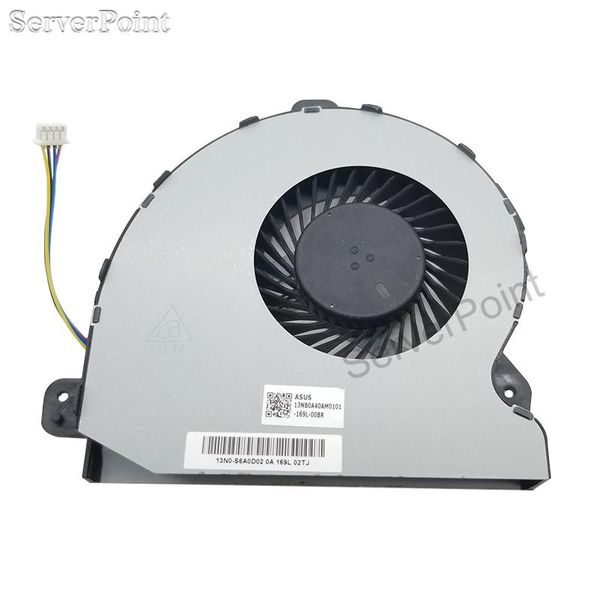 Pads совершенно новый для вентилятора CPU Cooler для Asus ROG GL752V GL752VW 13NB0A40AM0101 / 13N0S6A0D02 NS85B0415F16 Охлаждение ноутбука