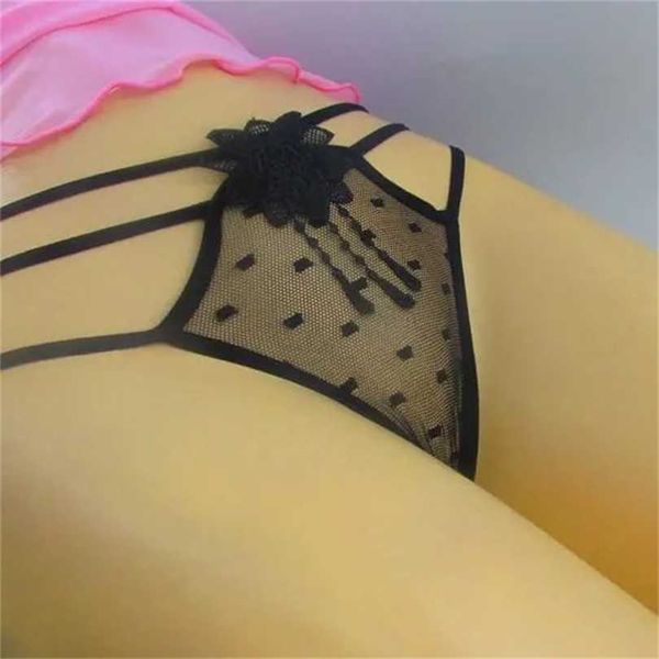 20% OFF Ribbon Factory Store Crochless Underwear Series Perle Massage Brodé Taille Basse Élastique