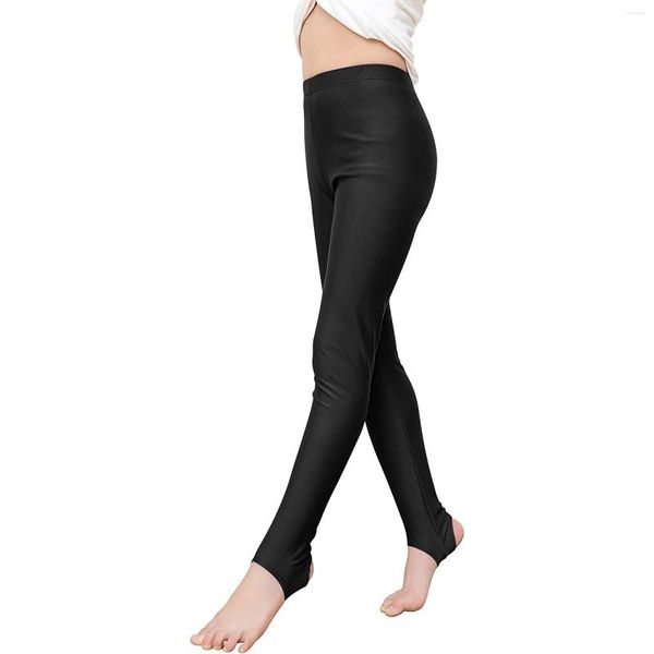 AOYLISEY Kinder Mädchen Hight Waist Steigbügel Ballett Workout Tanz Leggings Gymnastic Skinny Casual Dehnbare Hosen Übungskleidung Bühnenkleidung