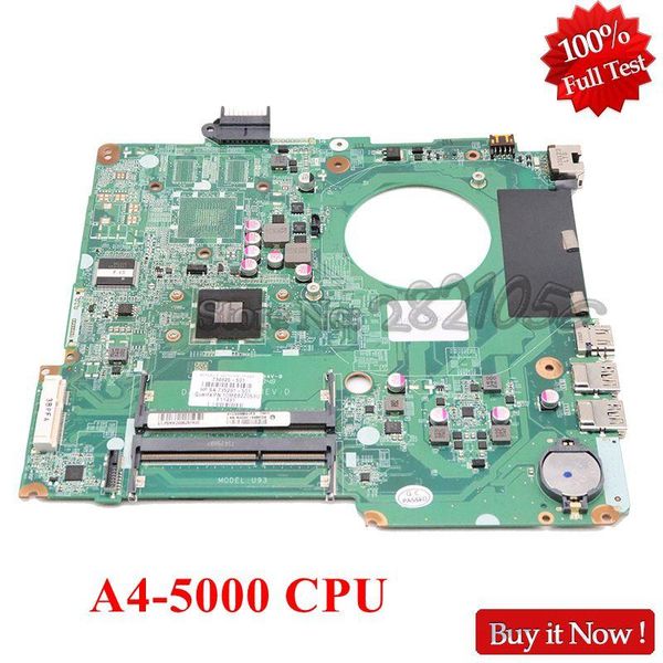 Placa -mãe NokOtion 734826501 734826001 DA0U93MB6D0 Laptop Placa -mãe para HP Pavilion 15 15z 15n Série Principal A45000 CPU