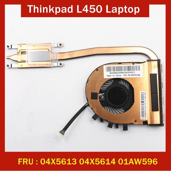 PAD per Lenovo ThinkPad L450 Fan di raffreddamento della scheda grafica integrata per laptop.fru 04x5613 04x5614 01AW596