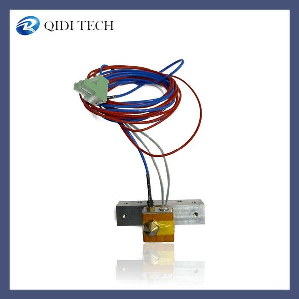 Scannen der QIDI -Technologie Ein Satz Aluminiumblock mit Kabel für den 3D -Drucker von Xone / Xone2
