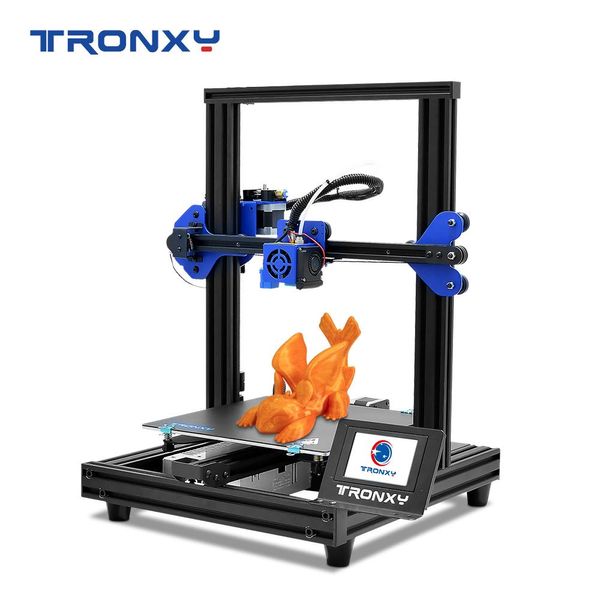 Scansione Tronxy XY2 Pro 3D Stampante completamente funzionale Silenzio Mainboard da 3,5 pollici Sensore di livellamento automatico Sensore ad alta precisione