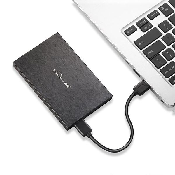 Drives Blueendlendlendlendlends Drive rígida externa portátil 750 GB/2TB USB2.0 HD Dispositivos de armazenamento externo Disque Dur Exter para desktop e laptop