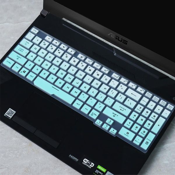 Skins 50pcs für ASUS TUF Gaming F15 FX506LI FX506LH FX506 / ASUS TUF F17 FX706LI FX706 FA706 GAMING -Tastaturabdeckung Protektor Laptop