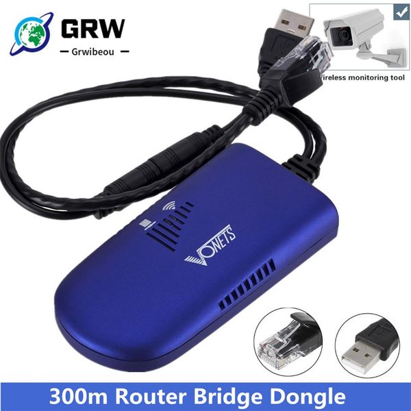 Yönlendiriciler VAP11G300 RJ45 Mini WiFi Kablosuz Köprü WiFi Tekrarlayıcı Yönlendiriciler WiFi Bilgisayar Ağı Kamera Monitörü Q15183