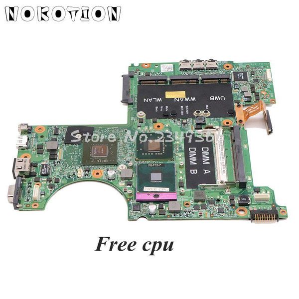 NOKOTION STHERBOTION per Dell XPS M1530 Laptop Madono CN0RU477 0RU477 CN0MU715 48.4W101.011 PM965 NVIDIA Scheda grafica DDR2 CPU gratuita