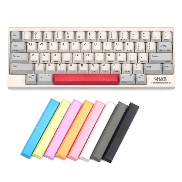 Acessórios Space Bar Capacitância teclado TELARCAPS PBT SUBlimação colorida Substitua Keycaps Diy para Topre Real Force HHKB Teclado