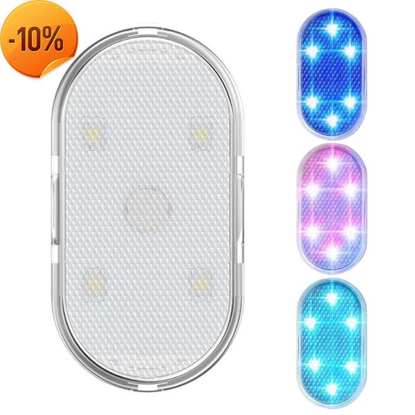 Lâmpada de teto de teto de teto automático de carro novo, carros led de estilismo de carro luminagem de teto de teto de teto