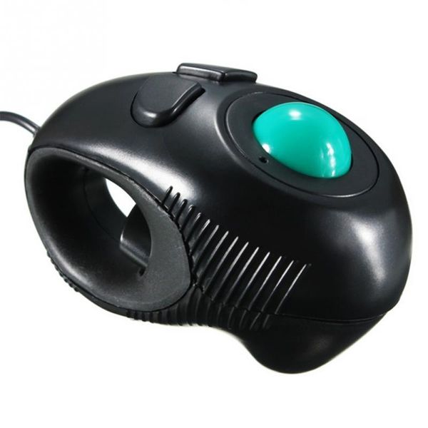 Mäuse 4D USB Mini Trackball Wired Mouse Mäuse Daumensteuerung Tragbare Fingergriffmaus Für PC Computer Laptop