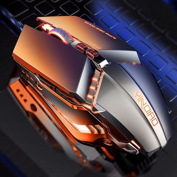 Mouse XQ Esports macchinario consigliato mouse silenzioso muto cablato mouse da gioco funzionamento del computer ergonomia mouse del computer