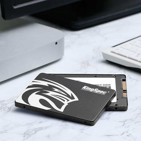 Antrieb Kingspec SSD 120 GB 240 GB SSD SATA3 Festplatte 128 GB 256 interner Festkörper -Antrieb Hartscheibe für Laptop -SSD -Scheibe 2,5 Zoll