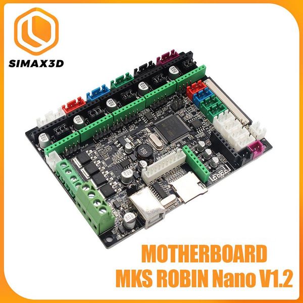 Scaning Simax3D MKS Robin Nano Board V1.2 STM32 Hardware Open Source Support 3,5 Zoll MKS TFT35 V1.0 Bildschirm für 3D -Drucker -Motherboard
