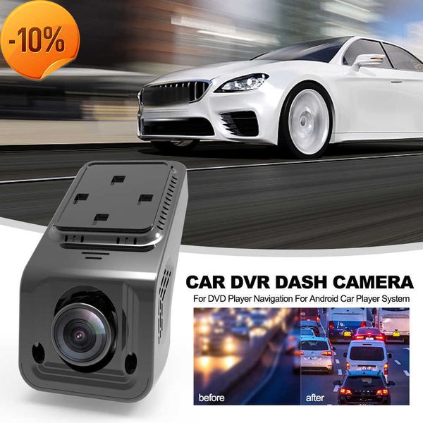 Nuovo DVR USB per auto Full HD 1080P DashCam per lettore DVD Navigazione per sistema di lettore per auto Android Registrazione ciclica G-sensor Visione notturna