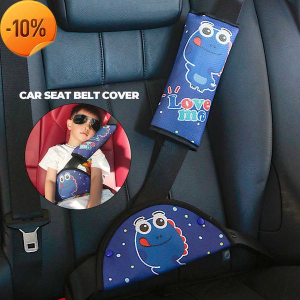 Nuovo supporto per cintura di sicurezza automatica da 2 pezzi Copertura imbottita per cintura di sicurezza Baby Child Kids Neck Safety Shoulder Protector Shoulder Pad Positioner