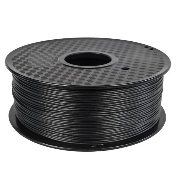 PETG PETG FIBRO DE FIBRA DE CARBONA FILamento 3D Impressão de 1,75 mm 1kg Resina PETGCF Material PETGCF 30% Carbonconten Black Printer Best Sellers