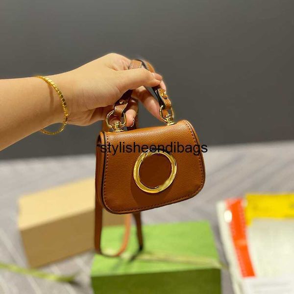 stylisheendibags Portamonete Totes GGBAG la tote bag Retro Fashion Designer borse Donna Borsa a tracolla sotto le ascelle Borsa a tracolla in pelle tinta unita