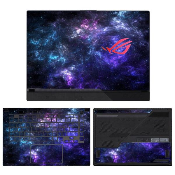 Adesivo de pele de laptop Skins para Asus Rog Strix G15 G513Q G513QY G513RM G512L Adesivos de vinil para asus rog strix g17 g713q g712l filme