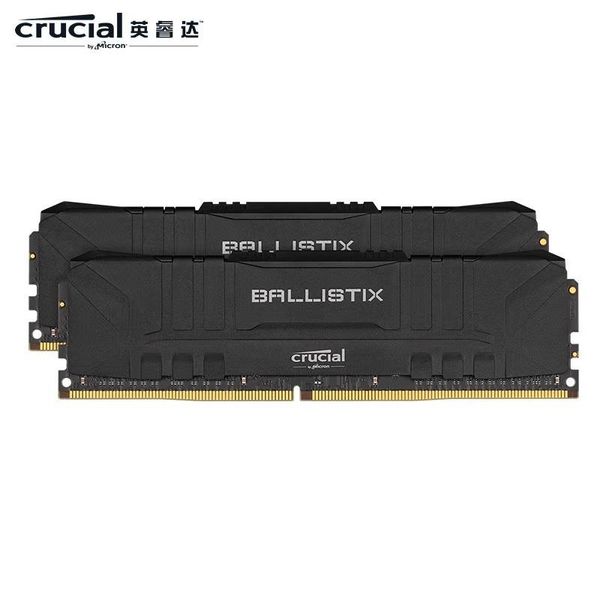 Stazioni Stazioni Ballistix cruciale 3200MHz DDR4 Dram Desktop Gaming Memory 8gb 16gb RAM Memoria PC in bianco/nero originale