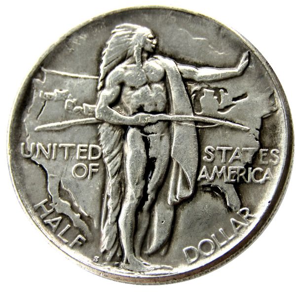 USA 1926-S Oregon Trail Memorial Halbdollar versilberte Kopiermünze