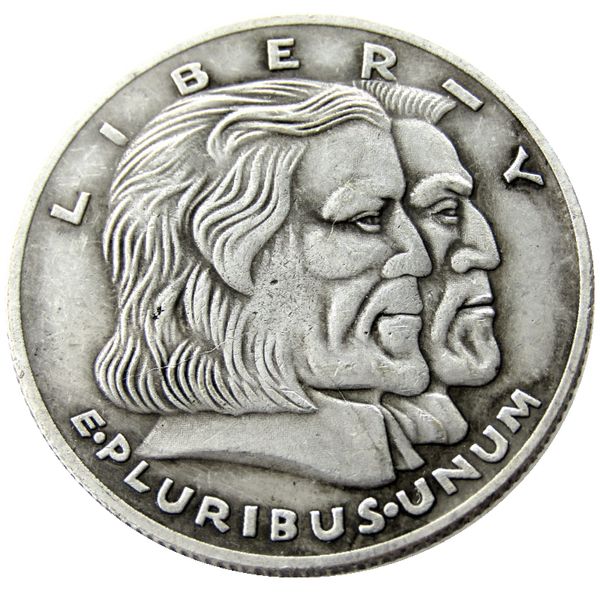 EUA 1936 Long Island comemorativa de meio dólar prateado copia moeda