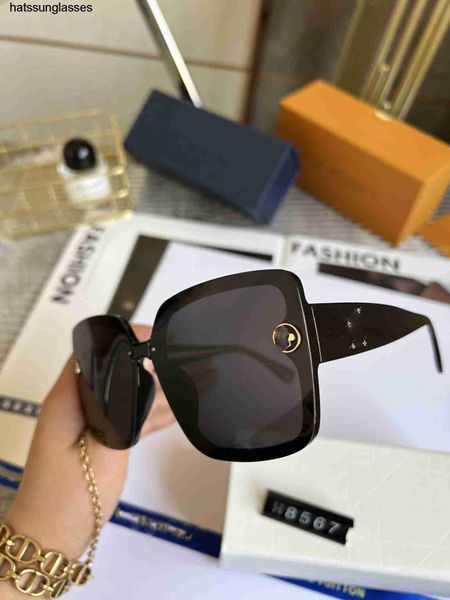 2023 neue Sonnenbrille Polarisierte TR Box Sonnenbrille Driving Street Shot Damen Sonnenbrille zwei für eins