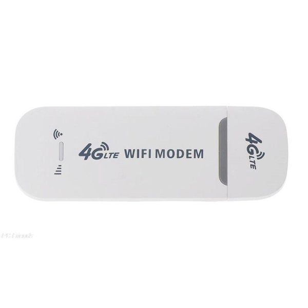 Yönlendiriciler Taşınabilir 4G/3G LTE ARAÇ WIFI Yönlendirici Hotspot 100Mbps Kablosuz USB Dongle Mobil Geniş Bant Modem Sim Kart Kilitli Mini