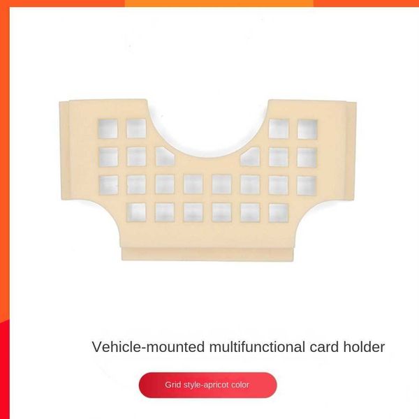 Neuer, leicht zugänglicher Auto-ID-Karten-Clip, kreativer Dual-Use-Tickethalter, universeller Multifunktions-Speicherkartenhalter, tragbarer Auto-Innenraum