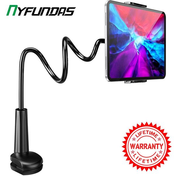 Stands Long Arm Tablet Stand Stand para iPad Pro 11 10.2 10,5 mini 6 Air Xiaomi Mipad 4 5 Samsung Galaxy Tab S6 Lite Kindle Paperwhite