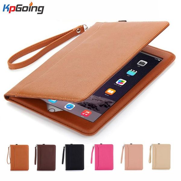 Case Case Smart per iPad 9 ° 8 ° Generazione Copertina in pelle PU per iPad 9.7 2018 2017 Cover per iPad 2020 Air 4 Pro 11 Mini 6