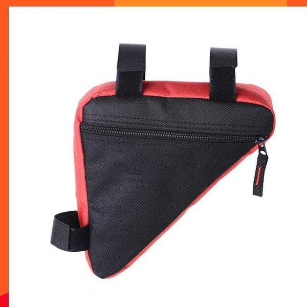 New Portable Mountain Beam Package Light Bike Tail Bag Equipaggiamento da equitazione Borsa a triangolo per bicicletta Durevole Impermeabile 1l Poliestere Nylon