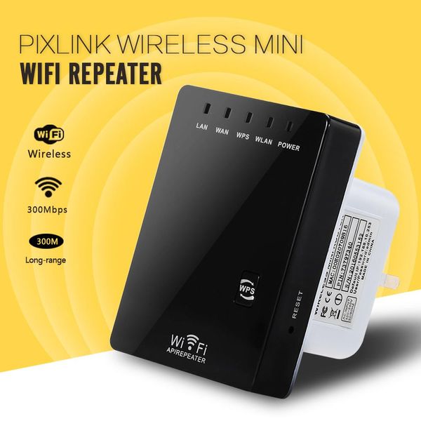 Маршрутизаторы 300 Мбит / с мини -беспроводной маршрутизатор Wi -Fi Router Route Route Route Router Extender Point Point Wi Fi Roteador Extender Eue Eu Plugure