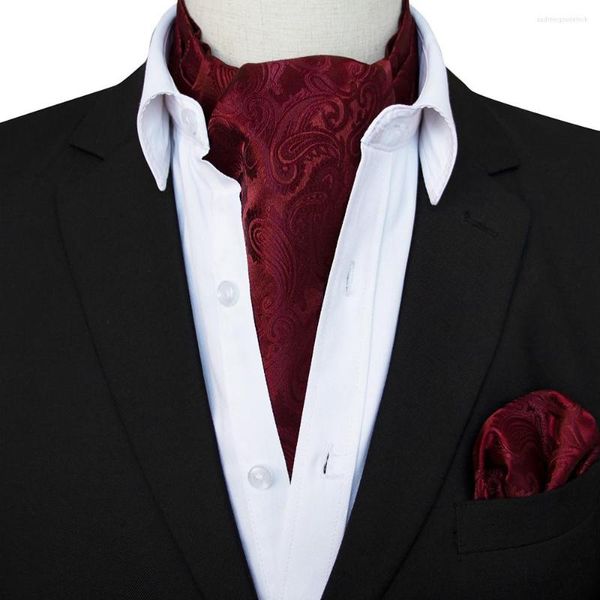 Laço amarra o luxuoso masculino de luxo paisley caju de casamentos de caju de casamentos de casamento