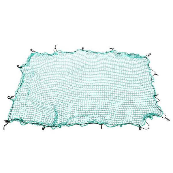 Auto Organizer Tragbare Outdoor Mesh Große Heavy Duty Lkw Cargo Net Zubehör Elastische Schnur Mit Haken Gepäck Lagerung Universal