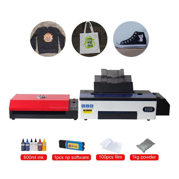 Printers Oyfame R1390 A3 DTF Stampante Direttamente Trasnfer Film A3 DTF Film A3 DTF Stampante per Tshirt Hoodies DTF Printing Machine A3