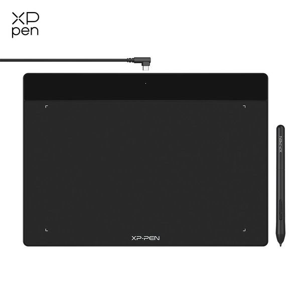 Tablets Xppen Deco Fun l Digitales Grafik -Tablet 10*6 Zoll zum Zeichnen von OSU Online -Bildung Support Android Mac Linux Windows Chrome OS