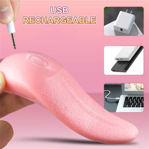 Brinquedo sexual massageador língua lambendo vibrador para mulheres g spot estimulador clitoriano mini clitóris recarregável mamilo masturbador feminino produtos adultos