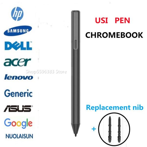 Pens Chromebook Pen USI Stylus para Lenovo 10e Chromebook Tablet Lenovo 300E/500E Chromebook Gen 3 Laptop Stylus