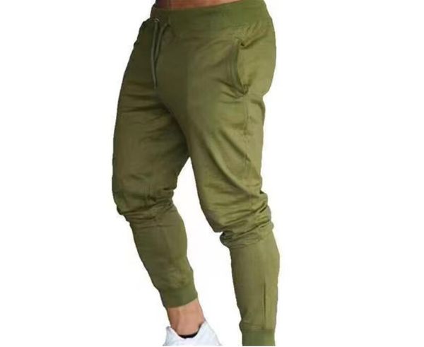 2023 Fashion Marka Logo Erkek Spor Salonu Pantolon Joggers Fitness Sıradan Uzun Pantolon Erkekler Egzersiz Sıska Sweetpants Jogger Trailsuit Pantolon