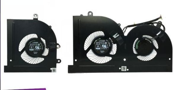 PADS NOVO FAN REFRIFORAM PARA MSI GS62 GS63VR GS63 GS73 GS73VR MS16K2 MS17B1 STEALTH PRO CPU BS5005HSU2F1 GPU BS5005HSU21