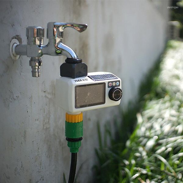 Apparecchiature per l'irrigazione Schermo LCD Controller per irrigatore automatico elettronico Sensore pioggia Timer per irrigazione impermeabile Dispositivo da giardino esterno