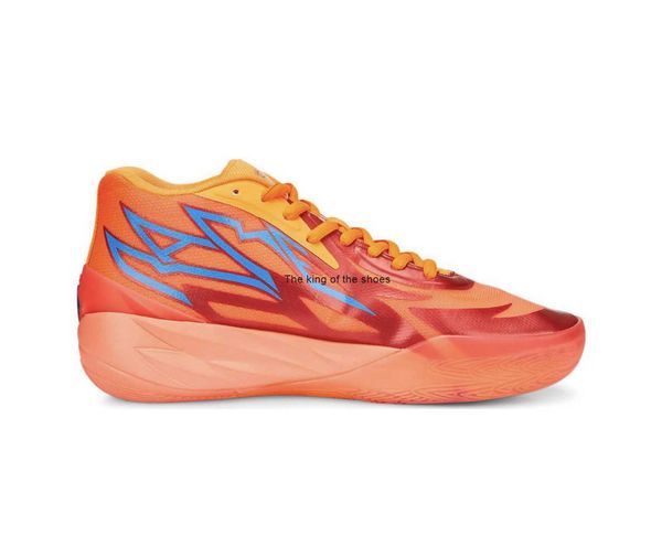 Orange LaMelo Ball MB02 SuperNova Shoes Rick Morty Kids Basketball для продажи Queen City Black Red Grey School School Shop Shoe Trainner Rearners Размер 40-46 MB01