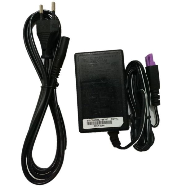 Адаптер AC DC Power Adapter 09572286 30V 333MA PUSTARGE для HP Deskjet Printer 1000 1050 2000 2060 2050 09572290 с кабелем переменного тока