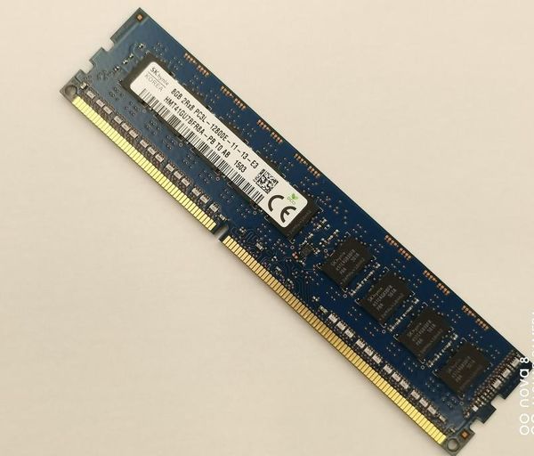 Printers Hynix DDR3 8GB 1600MHz PC3L 12800E 2RX8 ECC Pure ECC Workstation Ram Server Memory